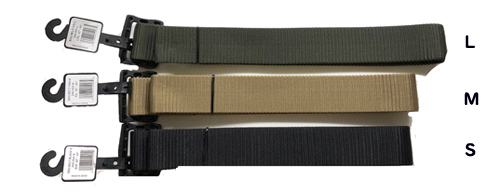 CONDOR BDU BELT 黒/タン/OD